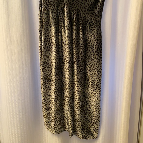 Brand New J. Crew Velvet Leopard Dress - Picture 4 of 6